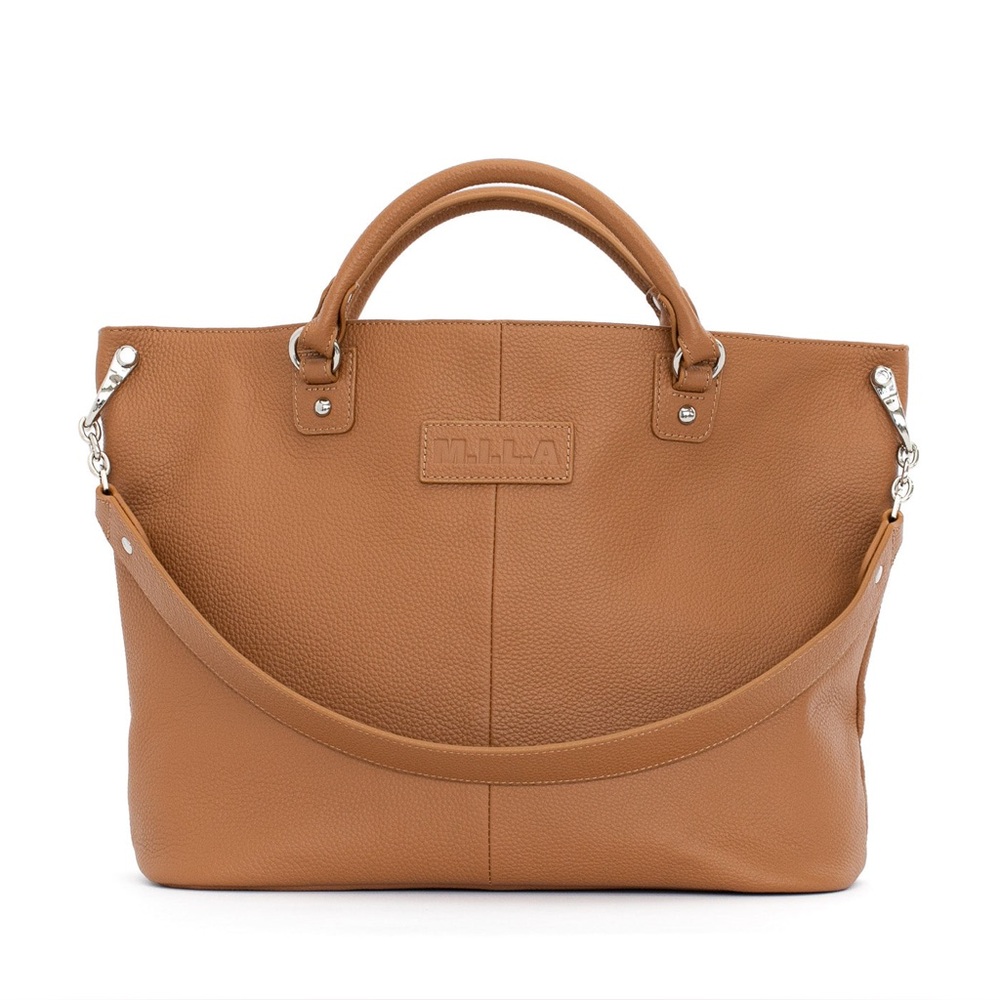M.I.L.A (made in Los Angeles) - Camel Darcy Tote Bag